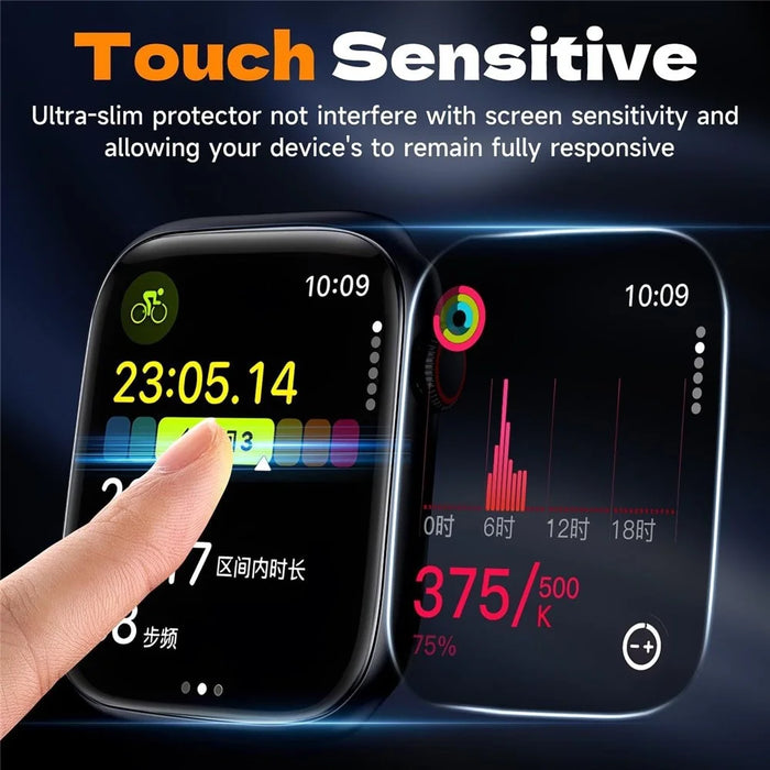 2Pcs Watch Screen Protector For Apple Watch SE3 / SE2 / SE1 / 6 / 5 / 4 40m Watch PMMA Composite Film with Auxiliary Tool - 3