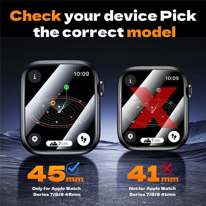 2Pcs Watch Screen Protector For Apple Watch SE3 / SE2 / SE1 / 6 / 5 / 4 40m Watch PMMA Composite Film with Auxiliary Tool - 6