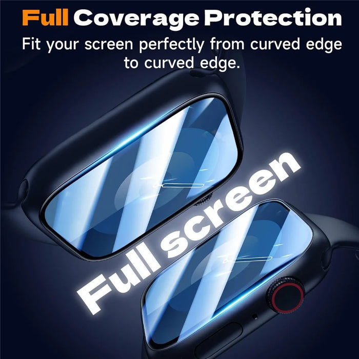 2Pcs Watch Screen Protector For Apple Watch SE3 / SE2 / SE1 / 6 / 5 / 4 44mm Watch PMMA Composite Film with Auxiliary Tool - 5