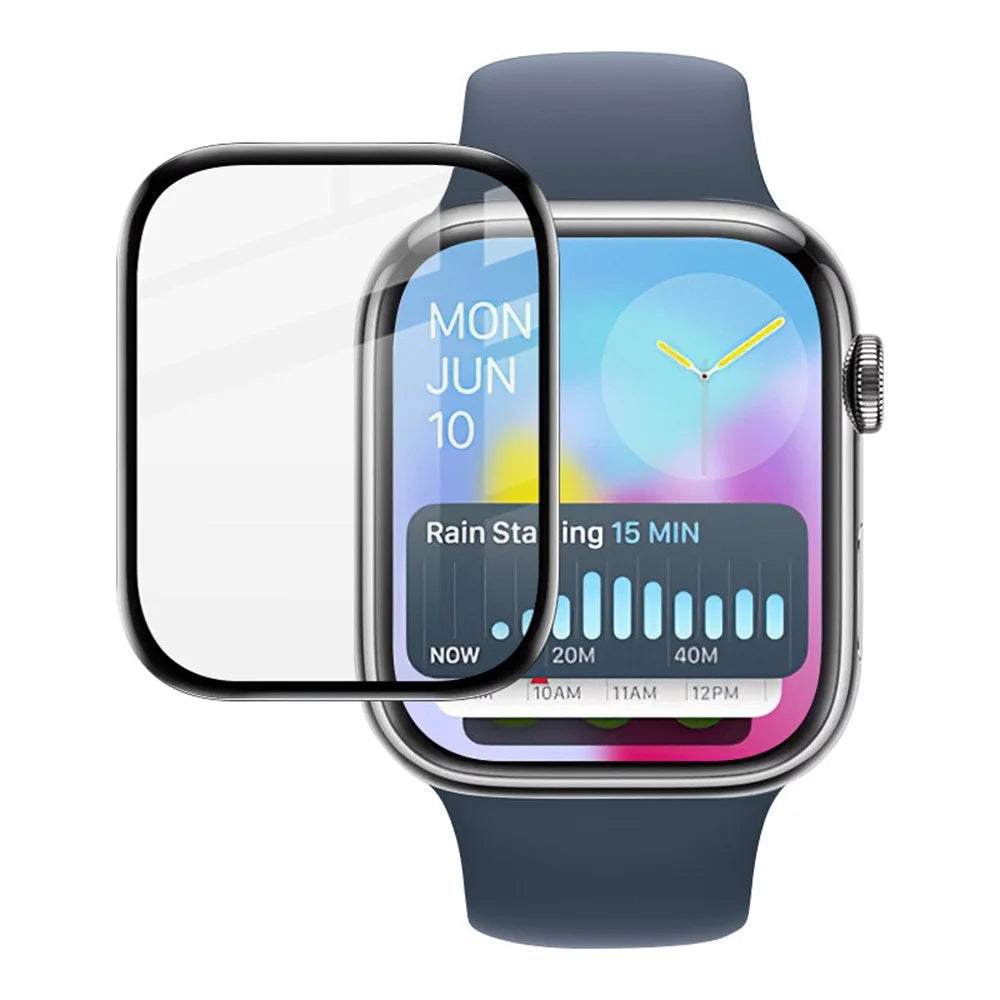 IMAK For Apple Watch Series 11 46mm / 10 46mm Screen Protector Anti-Scratch PMMA Watch Film - 1