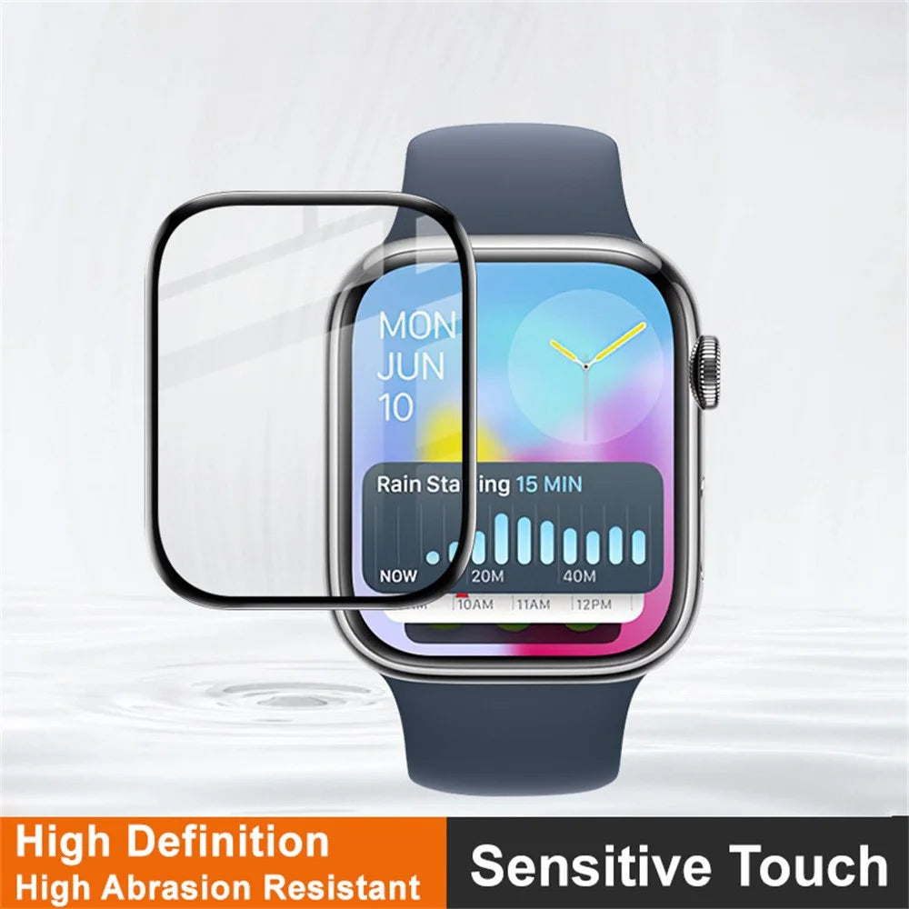 IMAK For Apple Watch Series 11 46mm / 10 46mm Screen Protector Anti-Scratch PMMA Watch Film - 3