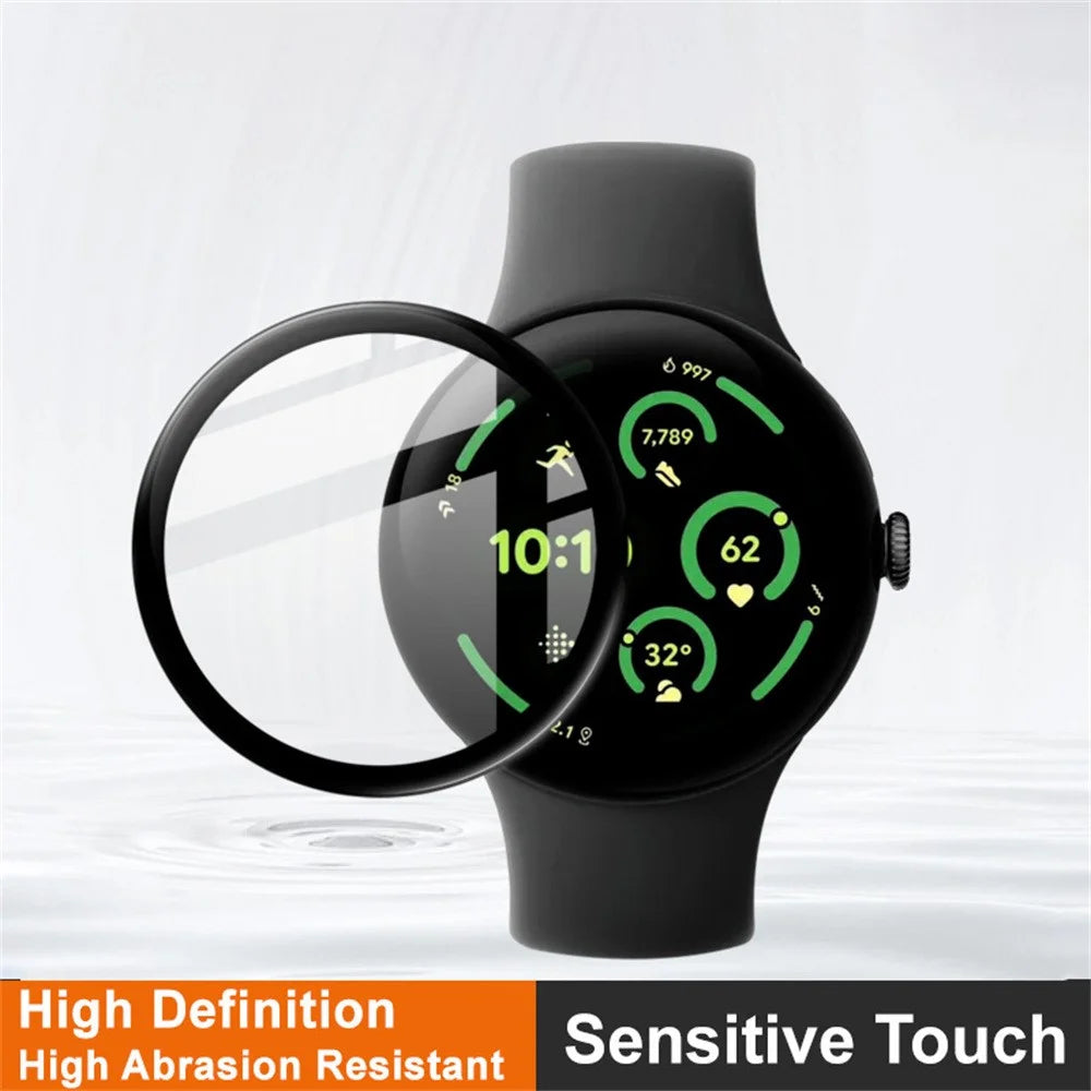 IMAK For Google Pixel Watch 3 41mm Screen Protector Anti-Scratch PMMA Watch Film - 3