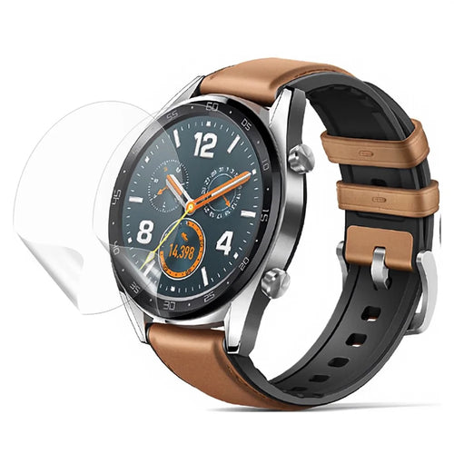 2Pcs For Huawei Watch GT 5 46mm Watch Screen Protector Clear TPU Film - 1