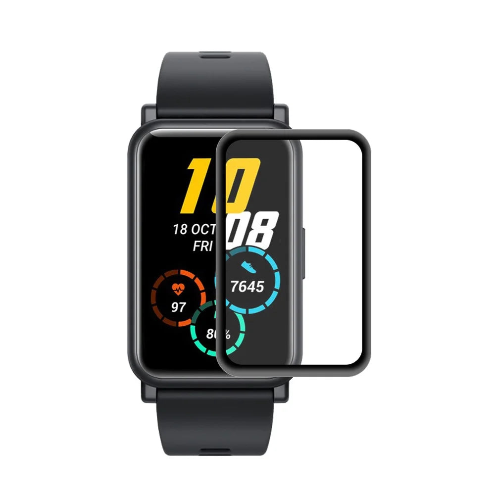 ENKAY HAT PRINCE 3D Curved Soft PC Edge + PMMA Full Coverage HD Screen Protector for Honor Watch ES - 1