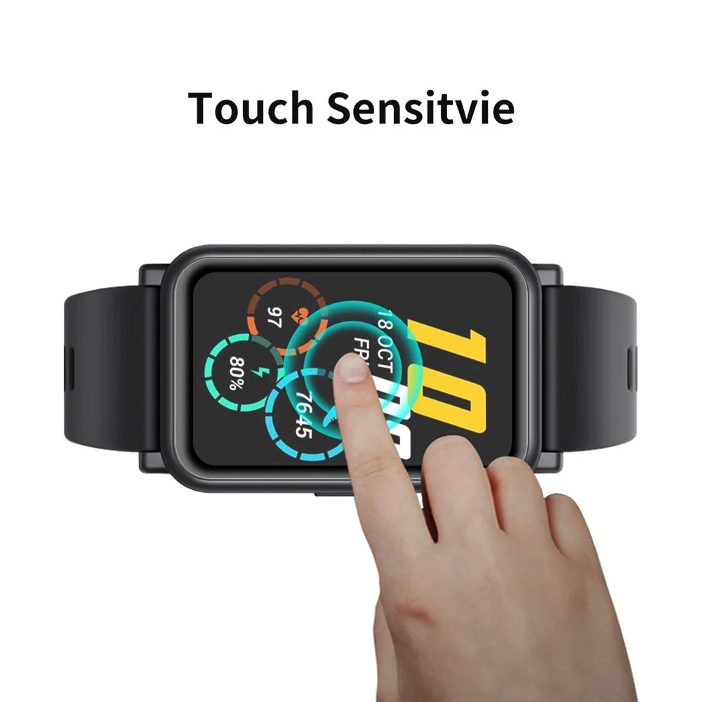 ENKAY HAT PRINCE 3D Curved Soft PC Edge + PMMA Full Coverage HD Screen Protector for Honor Watch ES - 4