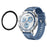For Huawei Watch GT 5 46mm Full Screen Protector Black Edge Soft PMMA Smartwatch Screen Film - 1