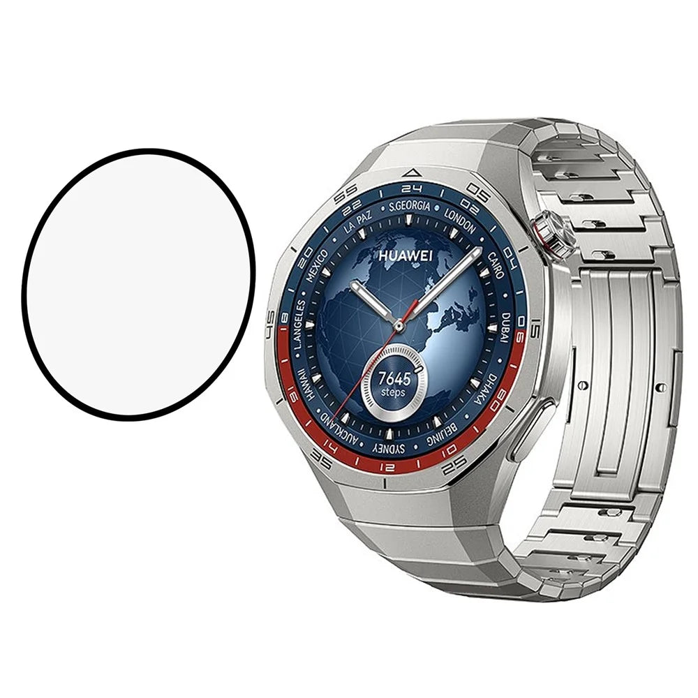 For Huawei Watch GT 5 41mm Full Screen Protector Black Edge Soft PMMA Smartwatch Screen Film - 1