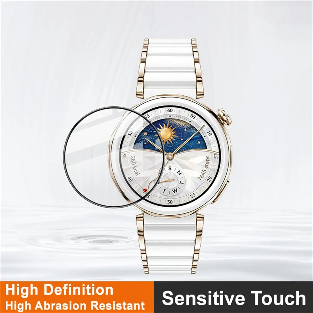 IMAK For Huawei Watch GT 5 Pro 42mm Screen Protector Anti-Scratch PMMA Watch Film - 3