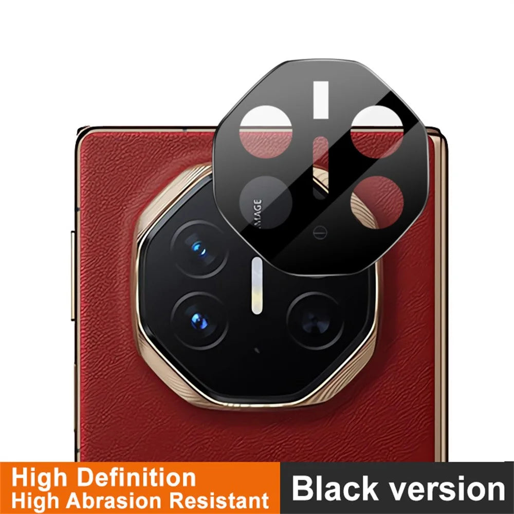 IMAK For Huawei Mate XT Ultimate Camera Lens Protector Tempered Glass HD Clear Lens Film (Black Version) - 2