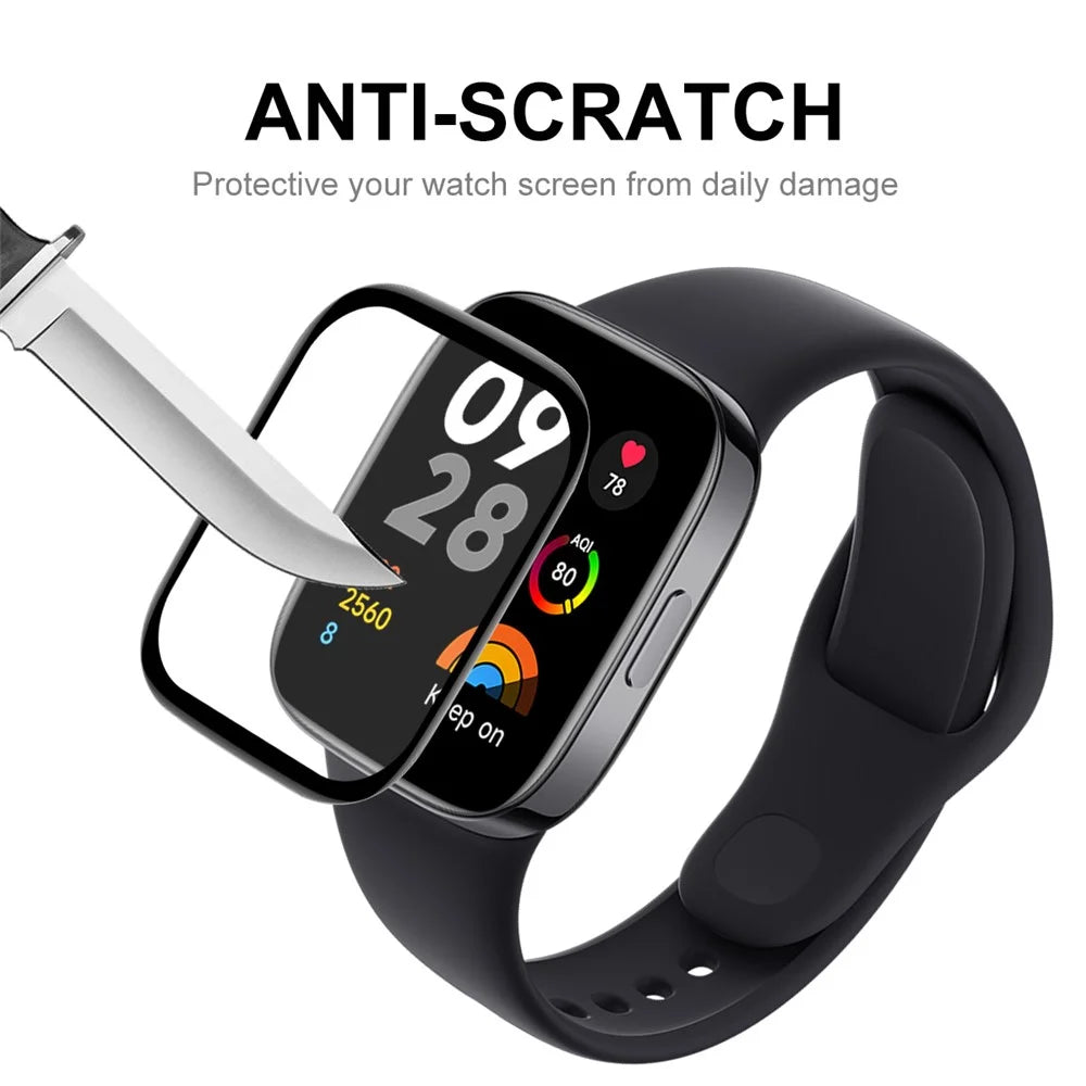 ENKAY HAT PRINCE For Xiaomi Redmi Watch 5 Active Screen Protector   3D Curved PC + PMMA Ultra Clear Film - Transparent - 5