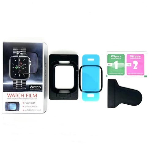 For Apple Watch Series 11 46mm / 10 46mm Full Cover PMMA Watch Film Screen Protector with Installation Tool - 1