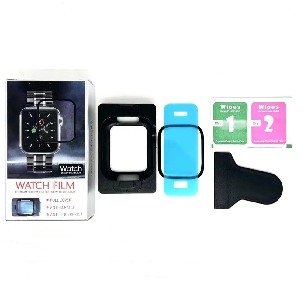 For Apple Watch Series 11 42mm / 10 42mm Full Cover PMMA Watch Film Screen Protector with Installation Tool - 1
