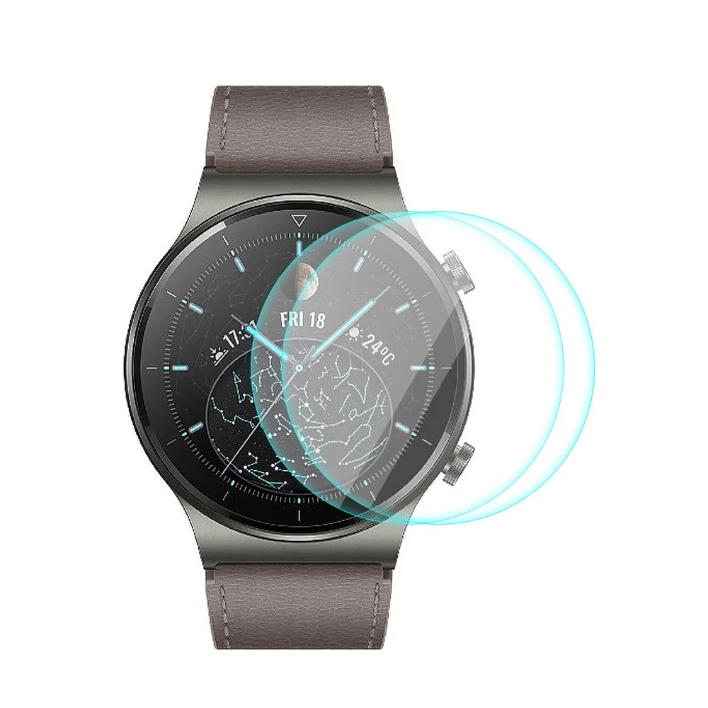 ENKAY 2Pcs/Pack for Huawei Watch GT 2 Pro 0.2mm 9H 2.15D Tempered Glass Screen Films - 1