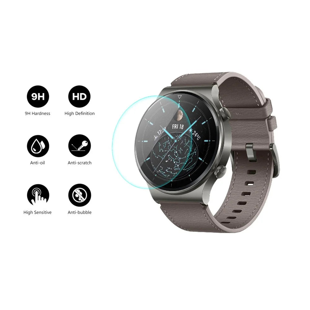 ENKAY 2Pcs/Pack for Huawei Watch GT 2 Pro 0.2mm 9H 2.15D Tempered Glass Screen Films - 2