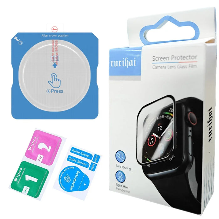 RURIHAI For Huawei Watch GT 5 46mm Screen Protector AR Clear Watch Film with Alignment Tool - 5