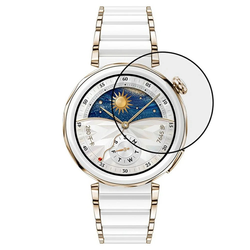 RURIHAI For Huawei Watch GT 5 Pro 42mm PMMA Screen Protector 3D Full Glue Watch Screen Film - 1