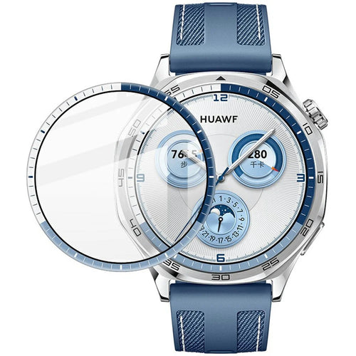 IMAK For Huawei Watch GT 5 46mm Screen Protector Anti-Scratch PMMA Watch Film (Colorful Edge) - 1