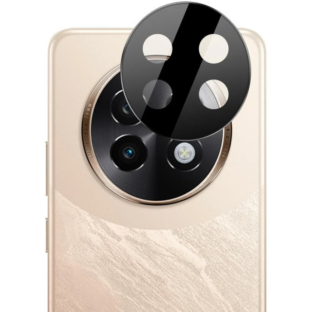IMAK For Realme Realme 13+ 5G / 13 Pro 5G (China) Camera Lens Protector Tempered Glass HD Clear Lens Film (Black Version) - 1