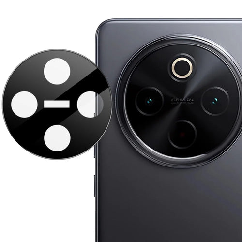 IMAK For vivo Y300 Pro 5G Camera Lens Protector Tempered Glass HD Clear Lens Film (Black Version) - 1