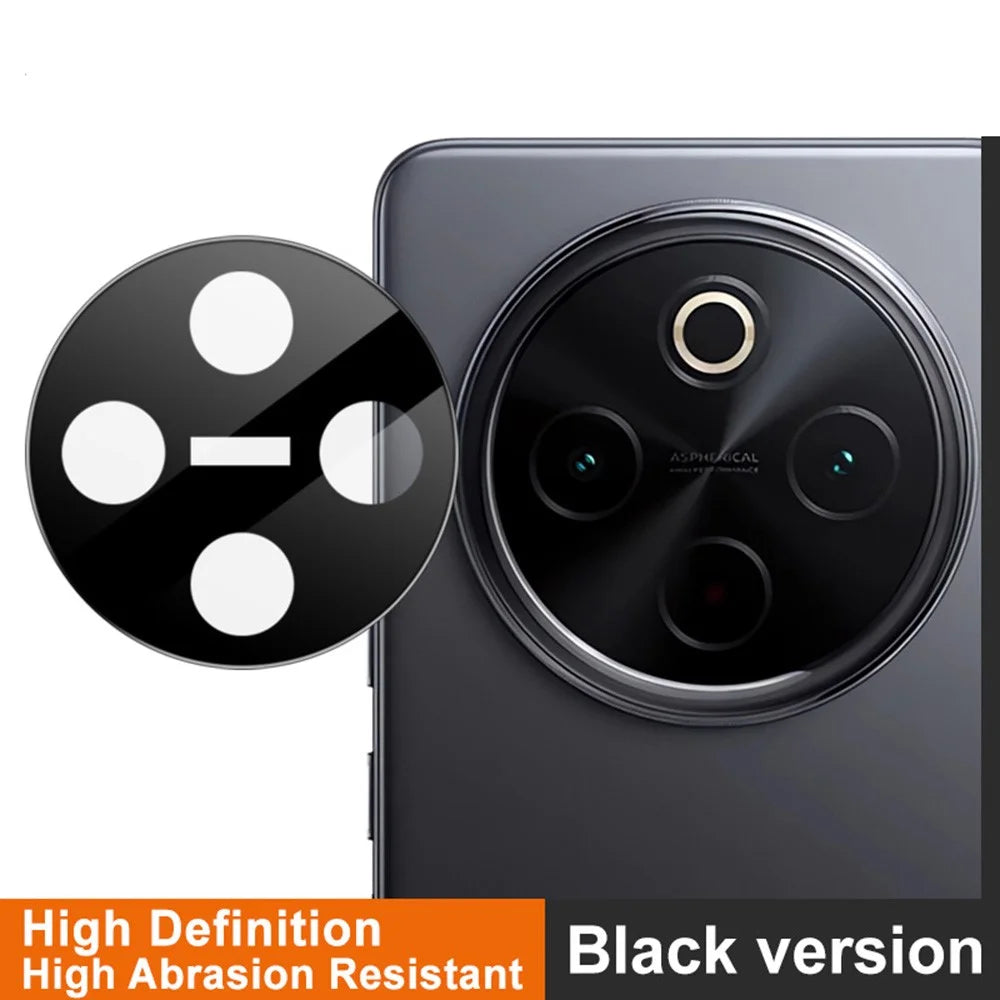 IMAK For vivo Y300 Pro 5G Camera Lens Protector Tempered Glass HD Clear Lens Film (Black Version) - 2
