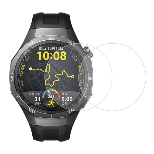 2Pcs For Huawei Watch GT 5 Pro 46mm Screen Protector Tempered Glass 2.5D HD Watch Screen Film - 1