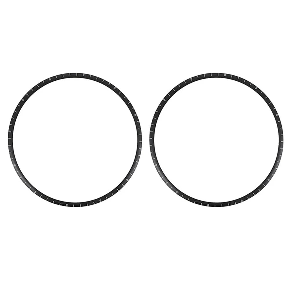 2Pcs / Pack For Huawei Watch GT 5 46mm Watch Screen Protector HD Clear PMMA Film (Black Edge) - Black - 2