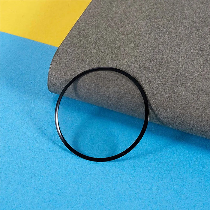 2Pcs / Pack For Huawei Watch GT 5 Pro 46mm Watch Screen Protector HD Clear PMMA Film (Black Edge) - Black - 3