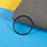 2Pcs / Pack For Huawei Watch GT 5 Pro 46mm Watch Screen Protector HD Clear PMMA Film (Black Edge) - Black - 4