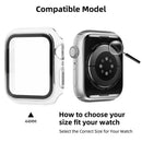 Bulk Purchasing For Apple Watch SE3 / SE2 / SE1 /  6 / 5 / 4 44mm Watch Case Electroplating PC Watch Cover with Screen Film - Silver - 4