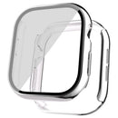 Bulk Purchasing For Apple Watch Series 11 / 10 42mm Watch Case Electroplating PC Watch Cover with Screen Film - Silver - 1