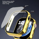 Bulk Purchasing For Apple Watch Series 11 / 10 42mm Watch Case Electroplating PC Watch Cover with Screen Film - Silver - 3
