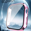 Bulk Purchasing For Apple Watch Series 11 / 10 42mm Watch Case Electroplating PC Watch Cover with Screen Film - Silver - 4