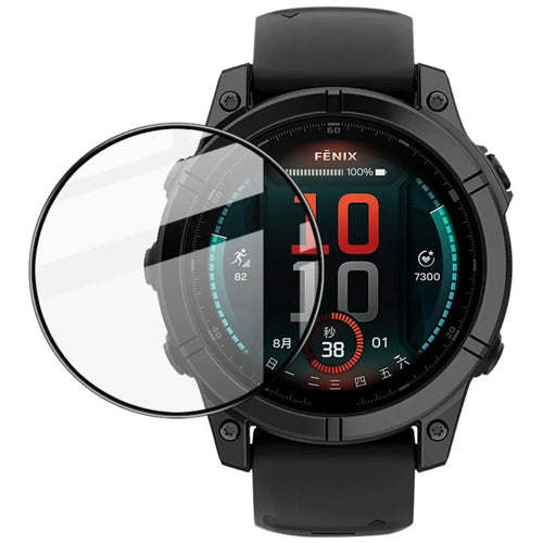 IMAK For Garmin Fenix E 47mm Screen Protector Anti-Scratch PMMA Watch Film - 1
