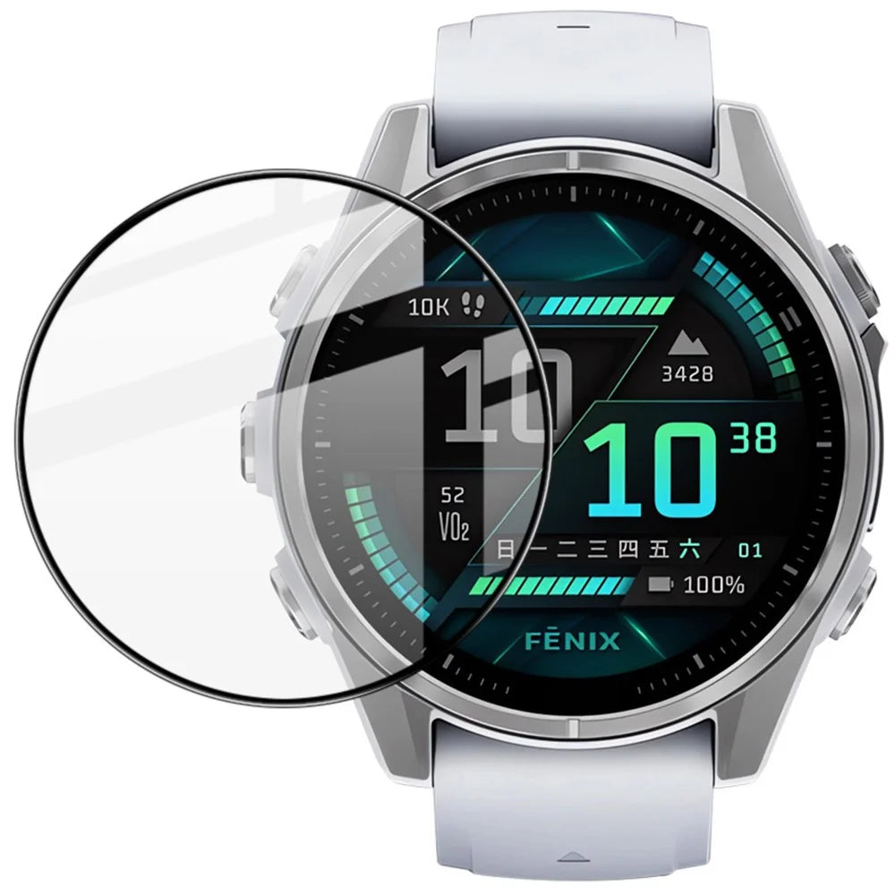 IMAK For Garmin Fenix 8 43mm Screen Protector Anti-Scratch PMMA Watch Film - 1