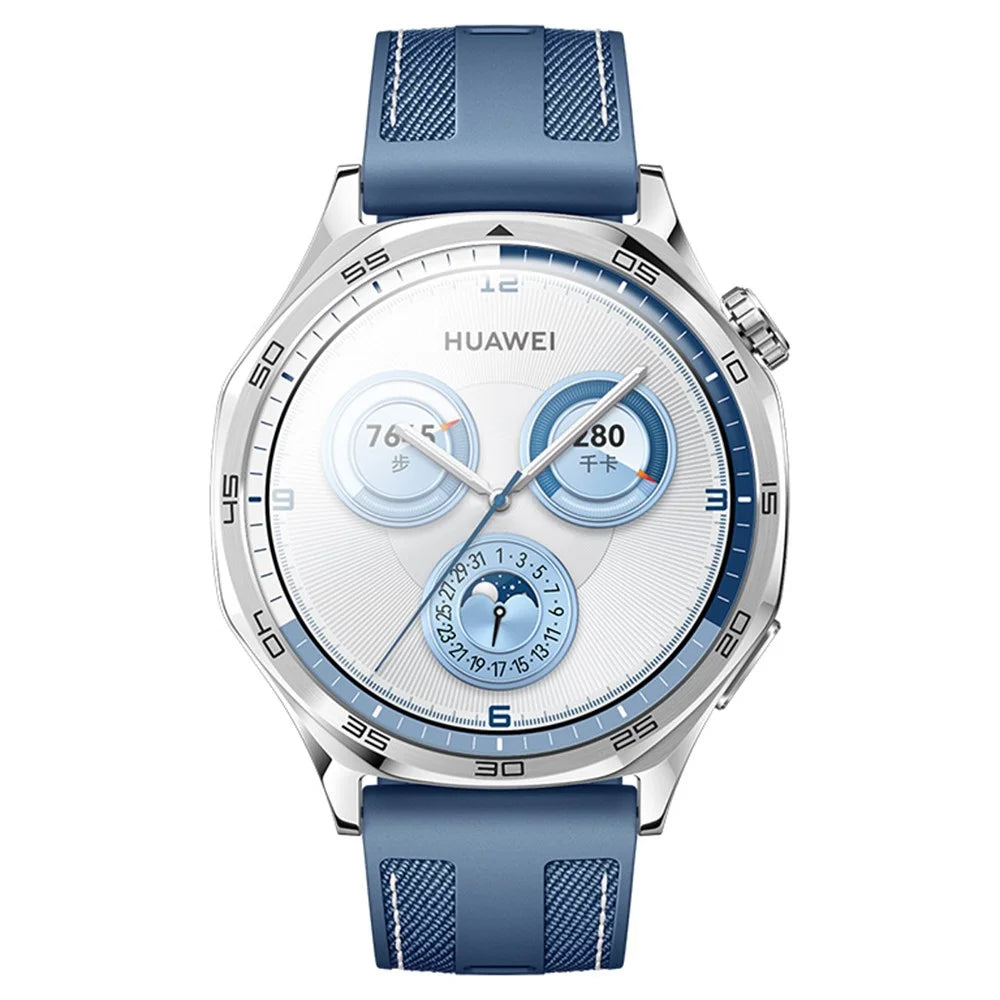 RURIHAI For Huawei Watch GT 5 46mm Tri-Color Splicing Watch Screen Protector 3D PMMA Full Glue Film - 2