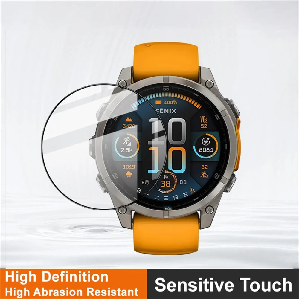 IMAK For Garmin Fenix 8 51mm Screen Protector Anti-Scratch PMMA Watch Film - 3