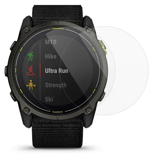 2Pcs For Garmin Enduro 3 Screen Protector Tempered Glass 2.5D HD Watch Screen Film - 1