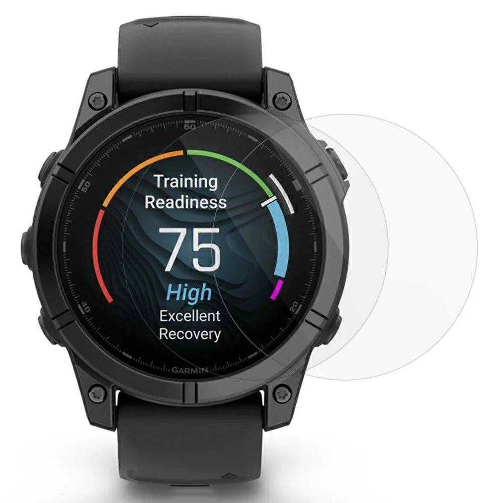 2Pcs For Garmin Fenix E 47mm Watch Screen Protector Clear TPU Film - 1