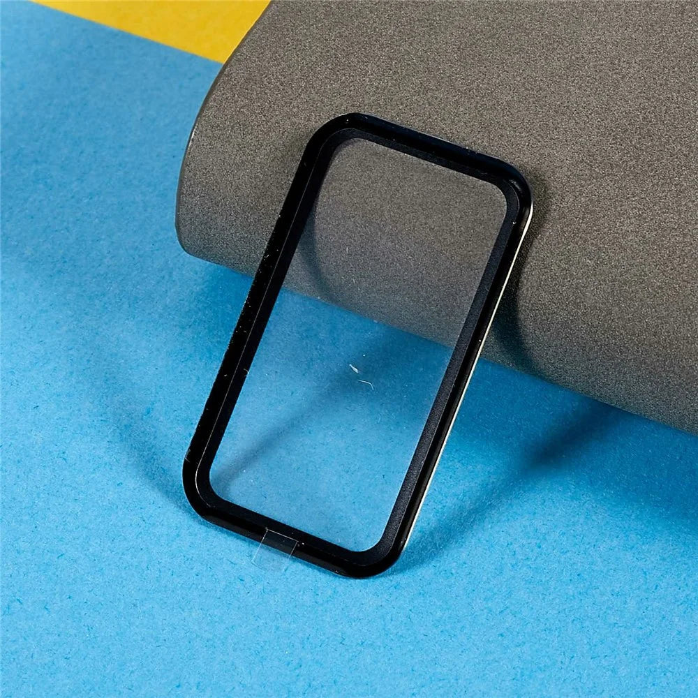 2Pcs / Pack For Xiaomi Smart Band 9 Active Watch Screen Protector HD Clear PMMA Film (Black Edge) - Black - 4