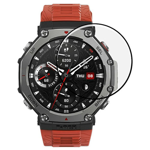 RURIHAI For Huami Amazfit T-Rex 3 Watch Screen Protector 3D PMMA Full Glue Film - 1