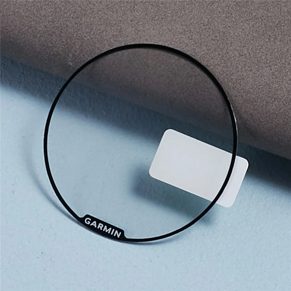 2Pcs / Pack For Garmin Fenix 8 47mm Watch Screen Protector HD Clear PMMA Film (Black Edge) - Black - 5