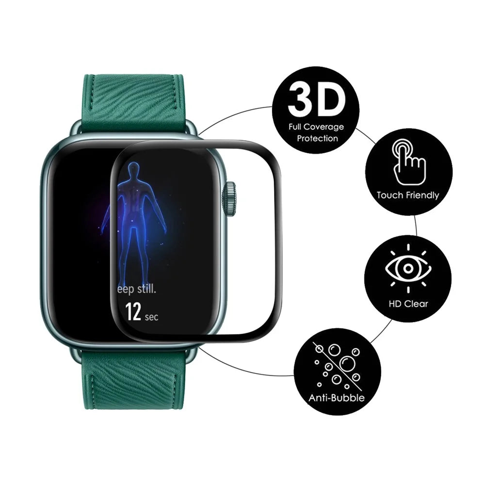 ENKAY HAT PRINCE For Honor Watch 5 2Pcs Screen Protector   3D Curved PC + PMMA Ultra Clear Film - Transparent - 2