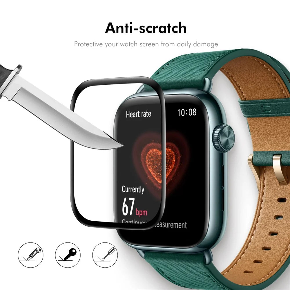 ENKAY HAT PRINCE For Honor Watch 5 Screen Protector   3D Curved PC + PMMA Ultra Clear Film - Transparent - 6