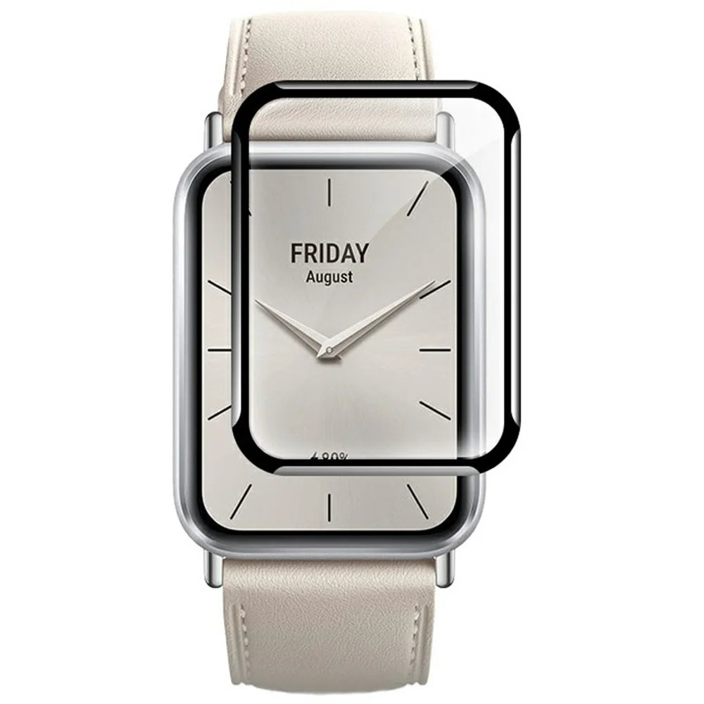 RURIHAI For Xiaomi Smart Band 9 Pro PMMA Screen Protector 3D Full Glue Watch Screen Film - 1