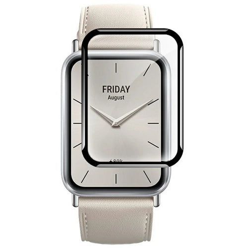 RURIHAI For Xiaomi Smart Band 9 Pro PMMA Screen Protector 3D Full Glue Watch Screen Film - 1