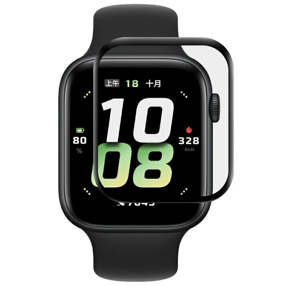 RURIHAI For Honor Watch 5 PMMA Screen Protector 3D Full Glue Watch Screen Film - 1
