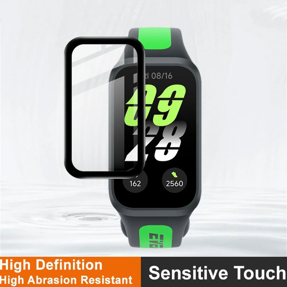 IMAK For Xiaomi Smart Band 9 Active / Redmi Watch 3 Screen Protector Anti-Scratch PMMA Watch Film - 3