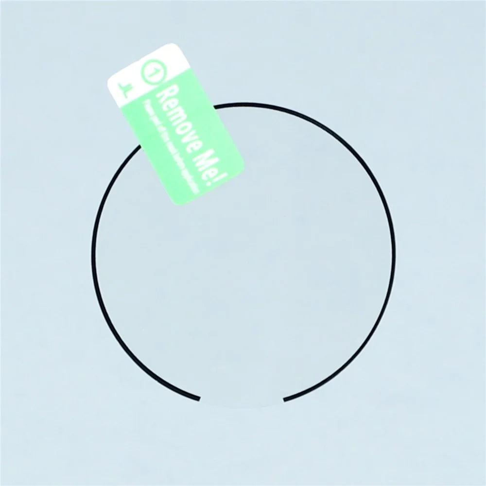 2Pcs / Pack For Garmin Instinct 3 50mm Watch Screen Protector HD Clear PMMA Film (Black Edge) - 4