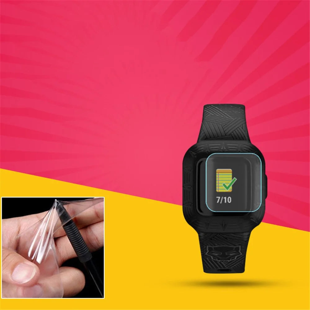 Soft TPU Anti-Explosion Screen Protector Film for Garmin Vivofit Jr. 3 - 1