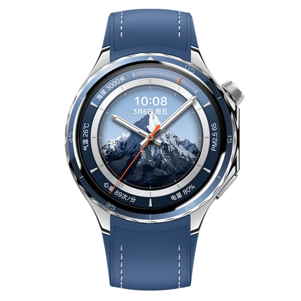 RURIHAI For Oppo Watch X2 PMMA Screen Protector 3D Full Glue Watch Screen Film - Black - 3